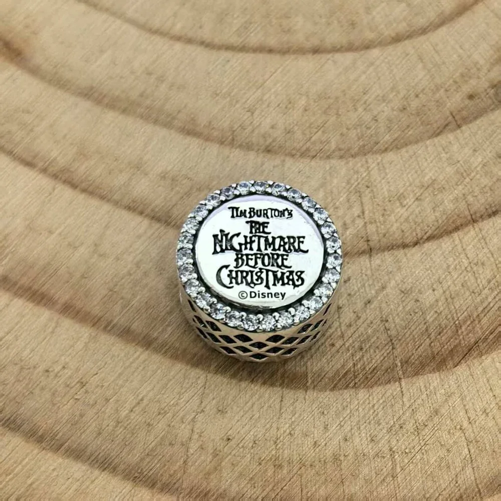 Pandora Disney Parks Nightmare Before Christmas Jack and Sally Charm